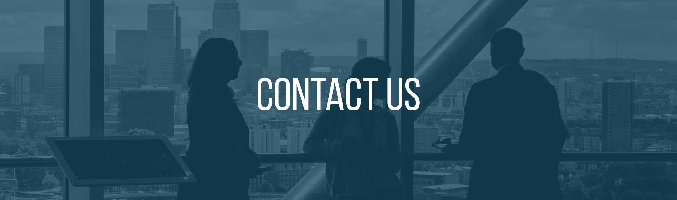 Contact us banner